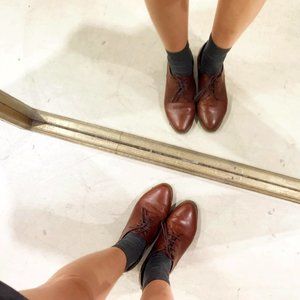 Caramel Loafers s6.5 (EU 36.5, KR 235)